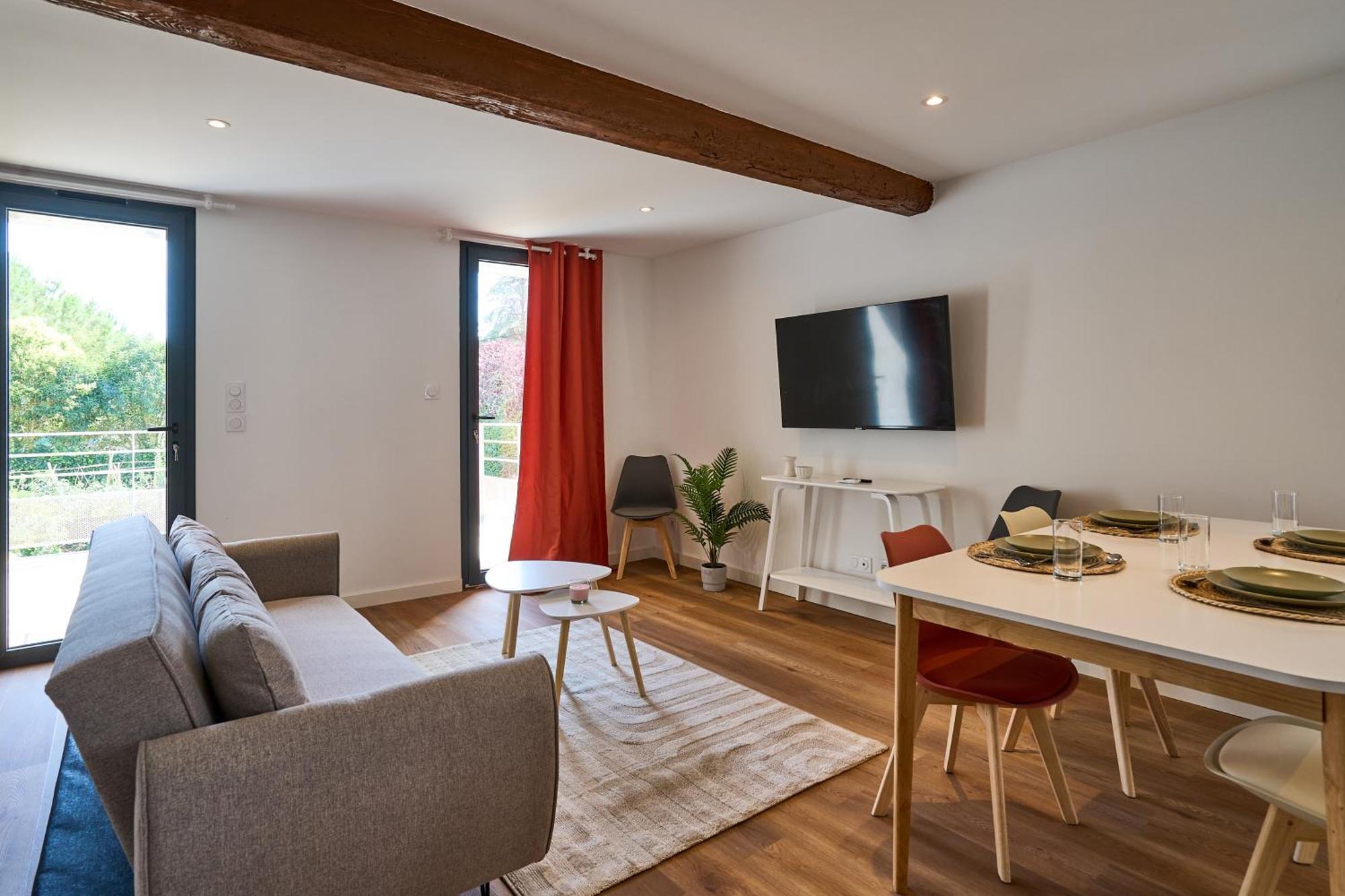 Le Rempart Harmonieux - Triplex Au Pied De La Cite Appartement Carcassonne Buitenkant foto